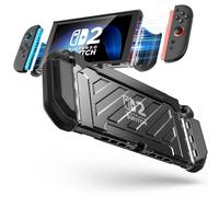 SUPCASE Funda para Nintendo Switch 2 2025 [UB Pro] [Protección de Grado Militar] [Compatible con Mandos Joy-con Magnéticos] Accesorio Protectora Integrada Acoplable Case para Nintendo Switch 2-Negro