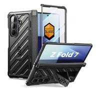 Funda y Protector de Pantalla para Galaxy Z Fold 7 con Bisagra y Soporte
