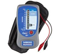 Supco M500 medidor de aislamiento/megómetro electrónico con funda de transporte suave, 0 a 1000 metros