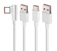 Supecesorio Cable de carga rápida USB C de repuesto, cable Xiaomi de 120 W y 6 A, USB tipo C de 2 m con turbo para Xiaomi 15/14/13T/12X/12T/11T Pro/11 Lite/10T/Ultra/Redmi Note 13/12/11/10/Mi 11