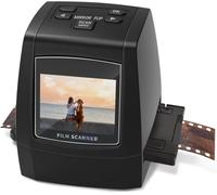 Super 8 Film Scanner, convertidor en vídeo digital (3", 5", 7" y 9" Super 8/8 mm rollos de película) MovieMaker Super 8 Digitalizar, con tarjeta de memoria de 32 GB y LCD de 2,4"