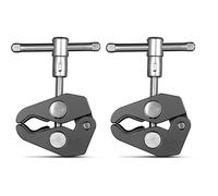 Súper abrazadera SmallRig 2058 con rosca de 1/4" y 3/8" (paquete de 2 unidades)