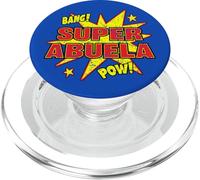 Super Abuela Super Power Abuela Abuela Disfraz de héroe PopSockets PopGrip para MagSafe