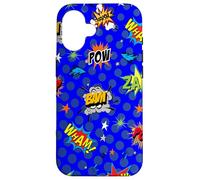 Super Amazing Hero Cartoon Acción Hero Combicbook Estilo Arte Carcasa para iPhone 16