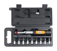SUPER-B 4710898410725 Dynamometric Wrench 2/15nm with Compasses 3-10mm +, Unisex-Adult, Negro, 15nm
