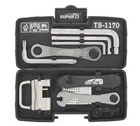 Super B 880040 Superb-Set de Herramientas TB-1170, Color Negro, Unisex, Schwarz, 5 mm