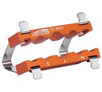 Super B Transformer Adaptador de Pedal para Eje TB 8645, Unisex Adulto, Naranja, 70 x 95 mm