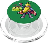 Super Banana Squad Estilo Retro Dibujos Animados Fruta PopSockets PopGrip para MagSafe