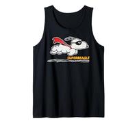 Super Beagle con Capa voladora y máscara de Peanuts Snoopy Hero Classic Camiseta sin Mangas