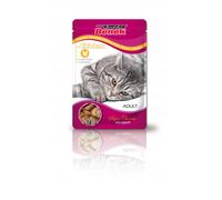 SUPER BENEK Adult: bolsita para gatos con trozos de pollo, 100 g