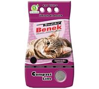Super Benek Bentonite Clay Ultra - Arena para Gatos de Lavanda aglutinante, 10 litros