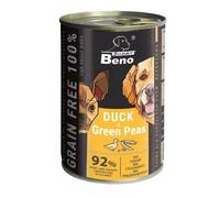 Super Beno PIES bocaditos sin cereales con pato y guisantes verdes en salsa 415 g