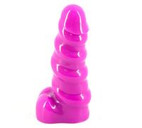 Super Big Cock Huge Pen 24x7.2cm Bamboo Shape Anal Plug Venta caliente Sexy Dildo (Púrpura)