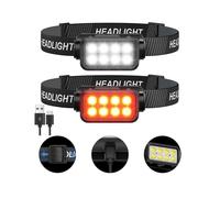 Super Bright Head Torch Headlight LED Rechargeable Headlamp for Camping Fishing