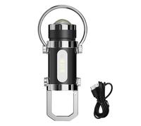 Super Bright LED Mini Flashlight, Portable Rechargeable Bright Keychain Flashlights, LED 8-Mode Rechargeable Camping Torch | Waterproof Flashlight For Walking Camping Night Work Home Running Survival