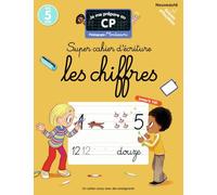 Super cahier d'écriture - Les chiffres: Avec des rabats effaçables