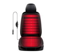 Súper cálido Asiento Coche Funda de Asiento de Franela súper cálida,Black-singleseatD
