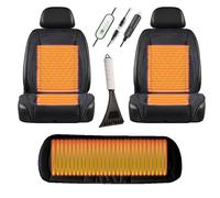 Súper cálido , Fundas Asiento Coche, Funda de asiento de franela súper cálida,main+auxiliary+rearseat