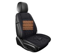 Súper cálido Respaldo Asiento Coche Funda de Asiento de Franela súper cálida,Black-singleseatE