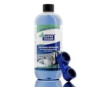 SUPER CLEAN Desincrustante universal líquido | 1 L | Potente y concentrado | Eliminador de cal para grifos, hervidores, cafeteras, duchas y cocina | Biodegradable