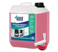 SUPER CLEAN Desincrustante universal líquido 2 L | Para cafeteras automáticas | Potente y concentrado | 20 usos | Elimina la cal de cafeteras, hervidores y duchas