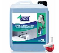 SUPER CLEAN Desincrustante universal líquido | 2 L | Potente y concentrado | Para hervidores, grifos, duchas, cabezales, baño y cocina | Biodegradable
