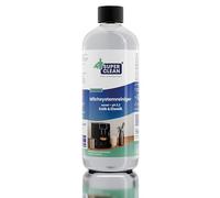 SUPER CLEAN Limpiador ácido de sistemas de leche 1x 750 ml - Desincrustante & eliminador de proteínas para cafeteras, espumadores de leche & preparadores de crema - pH 2,2 - sin cloro, inodoro, calida