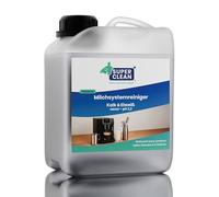SUPER CLEAN Limpiador de Sistema de Leche Premium, Líquido Desincrustante pH 2,2, 750ml, para Cafeteras y Espumadores, sin Cloro, Eliminador de Cal y Proteínas