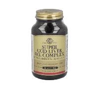 Super Aceite de Hígado de Bacalao Complejo 60 Cápsulas Blandas Solgar