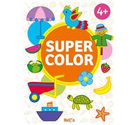Super color +4 (Naranja) (Maxi pinta y colorea)