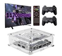 Super Console X PRO Plus, Mini Sistemas De Juegos Clásicos De 256 GB Con 2 Controladores, Más De 50 000 Juegos Integrados, Compatible Con Más De 50 Emuladores Y PSP, PS1, N64, Para Salida 4K HD/AV