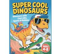 SUPER COOL DINOSAURS: Dinosaurs with Cool Jobs, Sports & Hobbies Ages 4-8