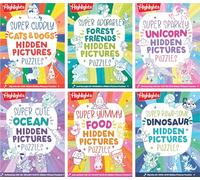 Super Cute Bundle: Puzzle Pack for Kids with Over 380 Pages of Adorable Hidden Object Puzzles, Fun Puzzle Gift Set featuring Cats, Unicorns, Dinosaurs, Food and Forest Critters