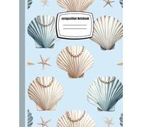 Super Cute Coastal Granddaughter Coquette Aesthetic Pastel Blue & White Bows Wide Ruled Composition Notebook: Girly Journal, Preppy Heart Lover Stuff, ... Perfect Gift for Girls, Teens, Woman