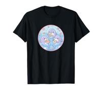 Super Cute Delfines Comiendo Sopa Dumplings Anime Ocean Design Camiseta