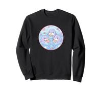 Super Cute Delfines Comiendo Sopa Dumplings Anime Ocean Design Sudadera