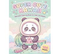 Super Cute Kawaii: Adorable Coloring Book for Kids and Adults with 100 Pages featuring Cute Animals, Sweet Treats, and Magical Creatures for Stress Relief (The Anime & Chibi Collection)