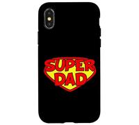 Super Dad Graphic Tees - Novelty T-Shirts & Cool Designs Carcasa para iPhone X/XS
