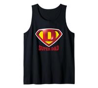 Super Dad Shield tee Shirt, Happy Father's Day, Best Father Camiseta sin Mangas