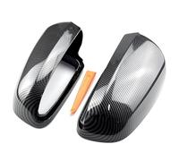 SUPER DAFI Carcasa Espejo para A4 B6 B7 A6 C6 S4 2003 2004 2005 2006 2007 Tapas De Espejo Retrovisor Lateral Cubiertas Sportback Negro Brillante