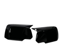 SUPER DAFI Carcasa Espejo para X3 E83 2003 2004 2005 2006 2007 2008 2009 2010 Cubierta De Espejo Retrovisor Lateral Coche con Apariencia Carbono Negro Brillante