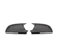 SUPER DAFI Lateral Carcasa Espejo para A3 8P A4 A5 B8 B8.5 Q3 A6 C6 4F S6 Par Adicional Tapas Espejo Retrovisor Lateral Espejo Cubierta Carcasa(Carbon Look-B8)
