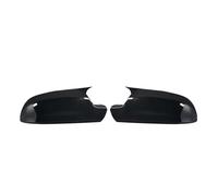 SUPER DAFI Lateral Carcasa Espejo para A3 8P A4 A5 B8 B8.5 Q3 A6 C6 4F S6 Par Adicional Tapas Espejo Retrovisor Lateral Espejo Cubierta Carcasa(Glossy Black-B8.5)