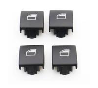 SUPER DAFI Mando Elevalunas Coche para 323i 325i 328i 330i 330xi 3 Series E46 para X5 E53 para X3 E83 61316902183 4 Uds Accesorios De Coche Cubierta Botón Interruptor Ventanilla Eléctrica