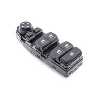 SUPER DAFI Mando Elevalunas Coche para 5 6 Series F06 F07 F10 F11 para X3 F25 Interruptor Elevador De Ventana Lateral del Conductor Botón Control Maestro 61319241956 61319241955(61319241955)