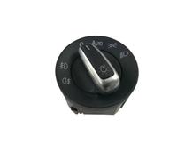 SUPER DAFI Mando Elevalunas Coche para Golf 5 6 Mk5 para para Passat B6 para Touran para Seat 5ND941431B 5ND959855 Interruptor De Faro Cromado Maestro Ventana Eléctrica(1 pcs 5ND941431B)