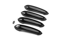 SUPER DAFI Manija Puerta Exterior 4 Piezas para Manija De Puerta Coche para Serie 5 G20 G30 G32 X1 F48 X2 F39 X3 G01 X4 G02 X5 F15 G05 G06 Embellecedor Decoración Exterior Manijas Puerta(B Black LHD)