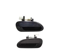 SUPER DAFI Manija Puerta Exterior Juego De 2 Manijas Exteriores De Puerta Delantera Y Trasera Negras para Accord 2.0, 2.3, 3.0, 1998, 1999, 2000, 2001 Y 2002 Manijas Puerta(2 Pcs Rear)