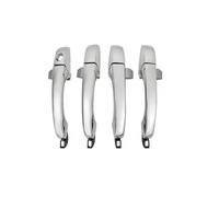 SUPER DAFI Manija Puerta Exterior Juego De 4 Manijas Puerta Cromadas Exteriores para Chrysler 300/300C (años 05-10): 5065801AE 5065801AG 4589009AH 4589009AD Manijas Puerta