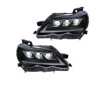 SUPER DAFI Piloto Delantero Coche 3 Faros LED Delanteros De Lente De Proyector con Piezas De Iluminación De Coche DRL para REIZ para Mark X 2005 2006 2007 2008 2009 Bloque Óptico Delanteros